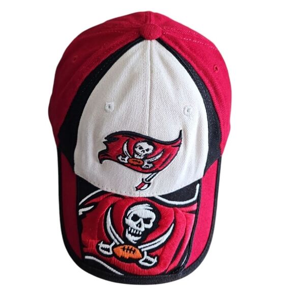 Tampa Bay Buccaneers NFL Adjustable Hat Embroidered Two Tone 100% Cotton OSFM - Picture 1 of 12